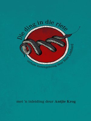cover image of Die ding in die riete